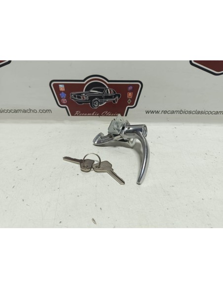 Manilla cerradura capó trasero Seat 600