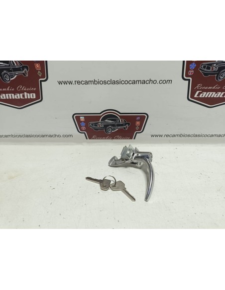 Manilla cerradura capó trasero Seat 600