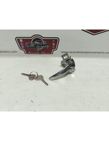 Manilla cerradura capó trasero Seat 600