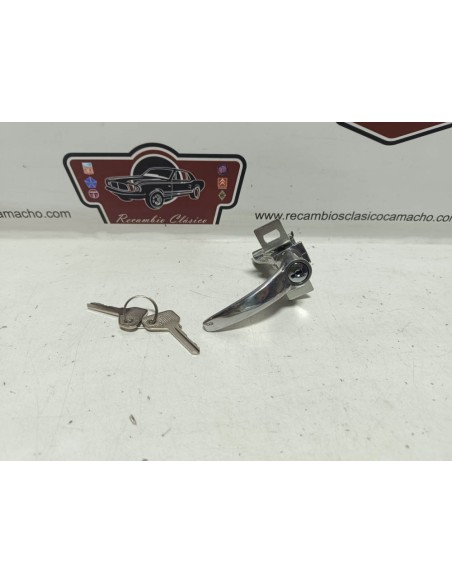 Manilla cerradura capó trasero Seat 600