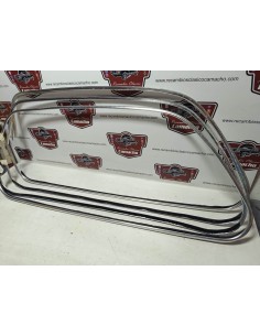 Juego de 4 cejillas ventanas de puerta Seat 600 N y D 2