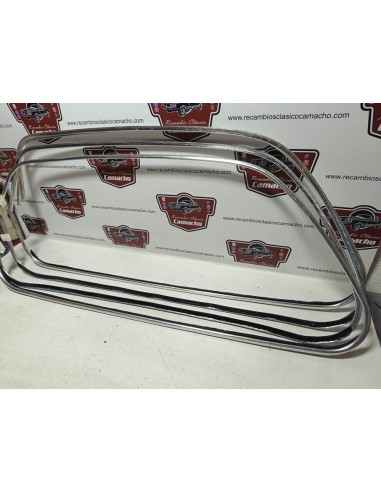 Juego de 4 cejillas ventanas de puerta Seat 600 N y D