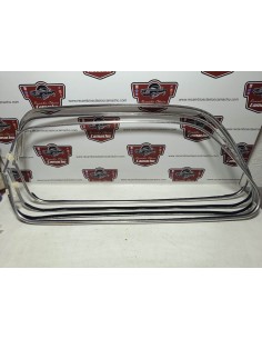 Juego de 4 cejillas ventanas de puerta Seat 600 N y D