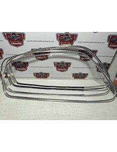 Juego de 4 cejillas ventanas de puerta Seat 600 E y L