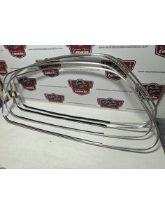 Juego de 4 cejillas ventanas de puerta Seat 600 E y L 2