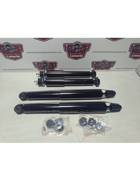 Juego 4 amortiguadores de GAS Seat 124 y 1430