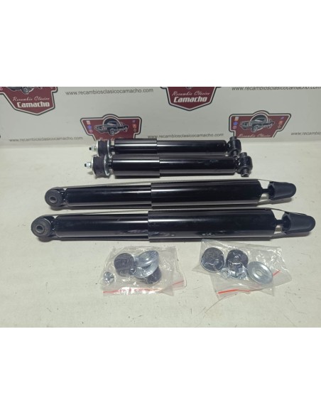 Juego 4 amortiguadores de GAS Seat 124 y 1430