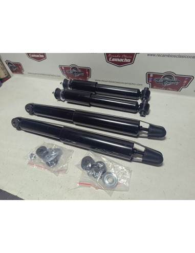 Juego 4 amortiguadores de GAS Seat 124 y 1430