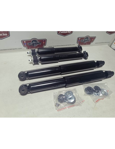 Juego 4 amortiguadores de GAS Seat 124 y 1430