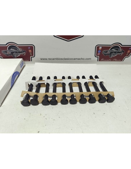 Juego tornillos de culata Renault 4,5,6,7,8,10,12 ,supercinco , etc