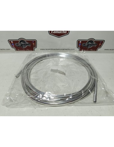 Rollo junquillo cromado vierteaguas universal (6 metros)