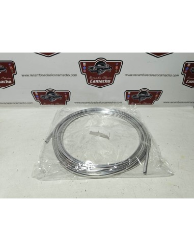 Rollo junquillo cromado vierteaguas universal (6 metros)