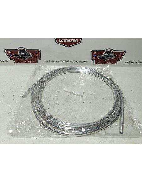 Rollo junquillo cromado vierteaguas universal (6 metros)