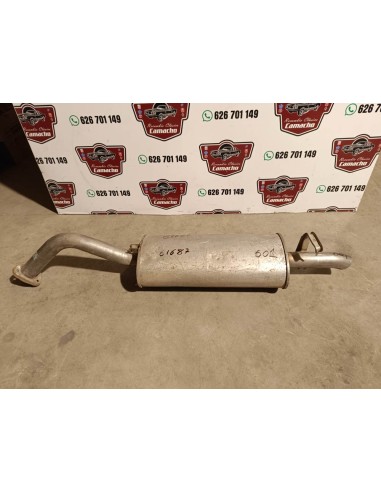 Silencioso trasero de escape Audi 100