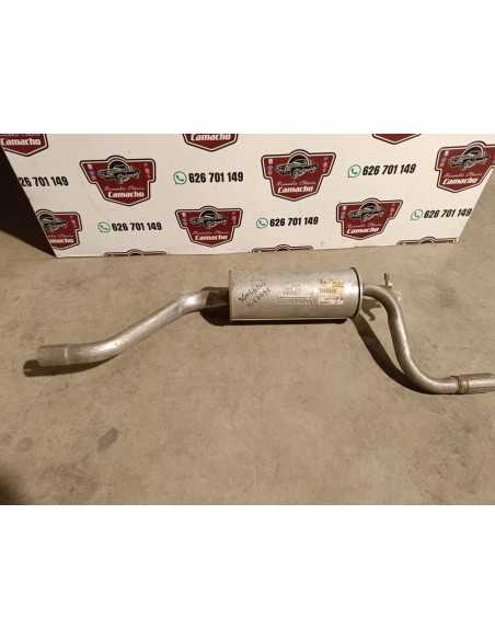 Silencioso trasero de escape Alfa Romeo 33 motor 1.7ie 16v