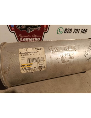 Silencioso trasero de escape Alfa Romeo 33 motor 1.7ie 16v