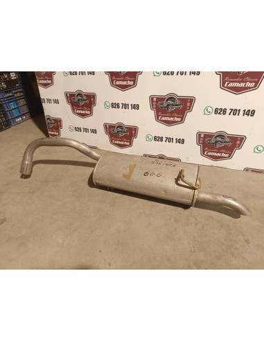 Silencioso trasero escape Volvo 440 motor 1.6 i , 1.7 y 1.7i