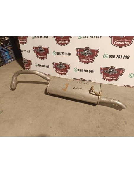 Silencioso trasero escape Volvo 440 motor 1.6 i , 1.7 y 1.7i