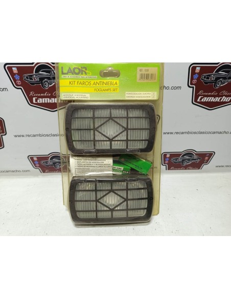 Pareja faro antiniebla blanco universal H3