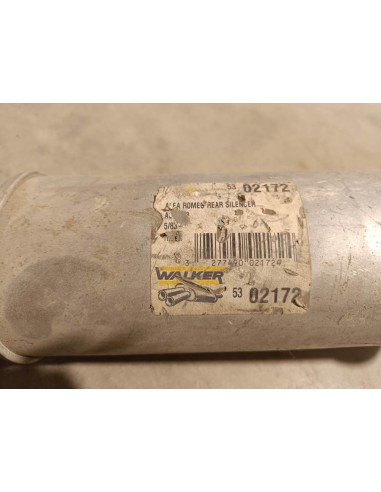 Silencioso trasero de escape Alfa Romeo Alfasud , Sprint y 33