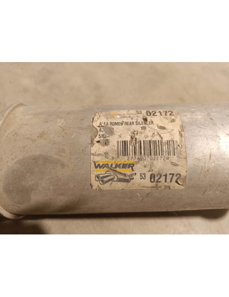 Silencioso trasero de escape Alfa Romeo Alfasud , Sprint y 33