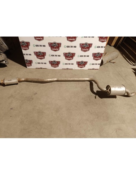 Silencioso intermedio escape Ford Fiesta 1.6 XR2 del 89 al 92