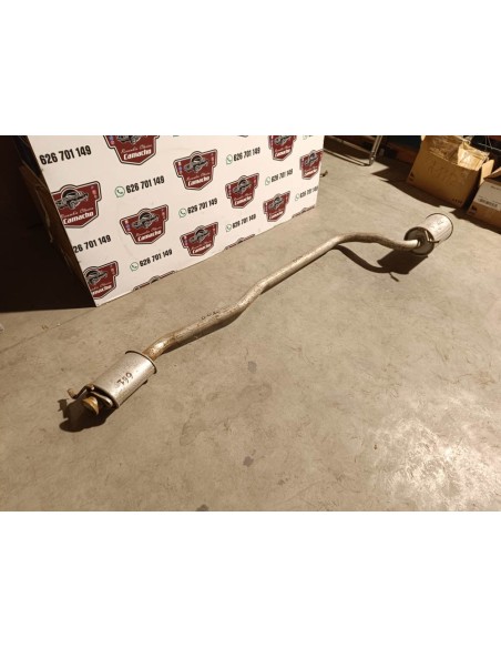 Silencioso intermedio escape Ford Fiesta 1.6 XR2 del 89 al 92