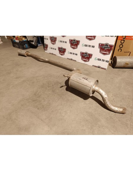 Silencioso intermedio escape Ford Fiesta 1.6 XR2 del 89 al 92