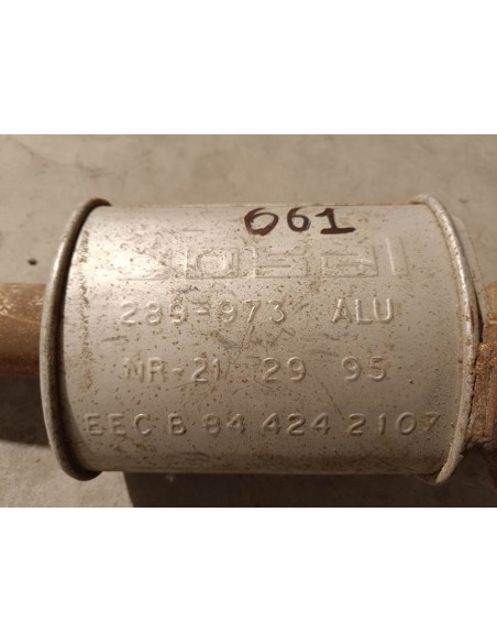 Silencioso intermedio escape Ford Fiesta 1.6 XR2 del 89 al 92