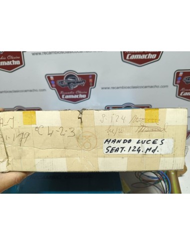 Mando de luces Seat 124  primera serie (Femsa CLE2-3)