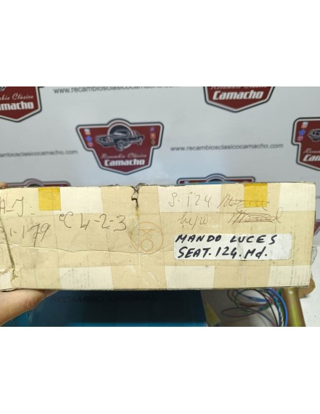 Mando de luces Seat 124  primera serie (Femsa CLE2-3)