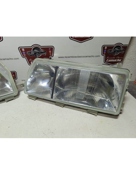 Pareja faro delantero Renault  9 y 11 Halógenos H4 + H1 Valeo