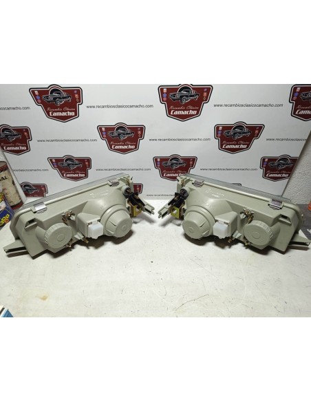 Pareja faro delantero Renault  9 y 11 Halógenos H4 + H1 Valeo
