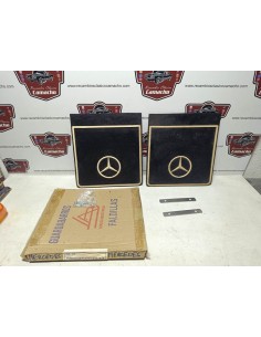 Pareja faldillas salvabarros furgoneta Mercedes MB 100 y MB 130