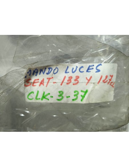 Mando conmutador de luces Seat 127 y 133 (FEMSA CLK3-37)