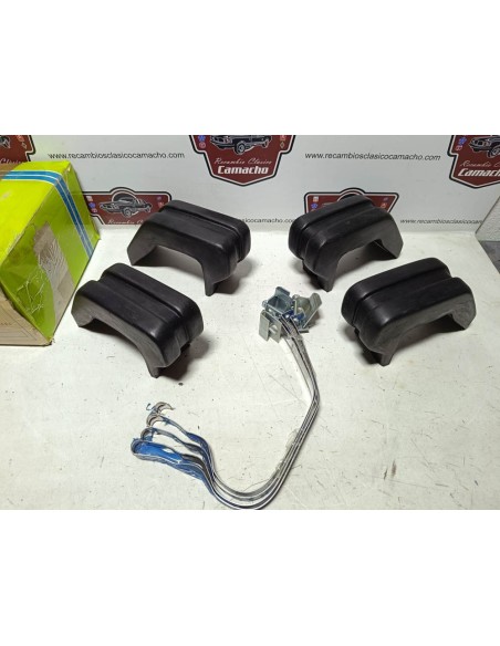 Juego 4 mascotas de paragolpes Seat 131 Supermirafiori