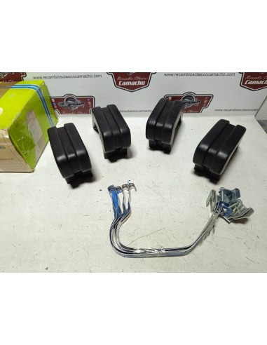 Juego 4 mascotas de paragolpes Seat 131 Supermirafiori