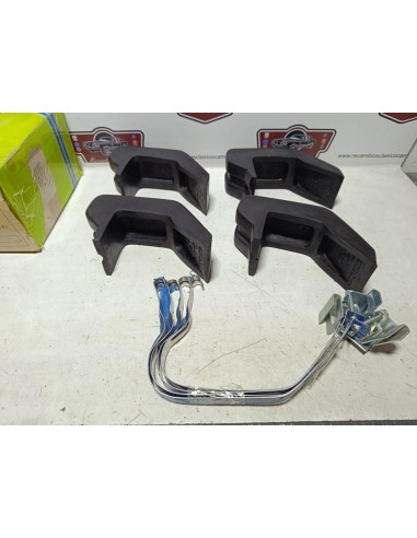 Juego 4 mascotas de paragolpes Seat 131 Supermirafiori