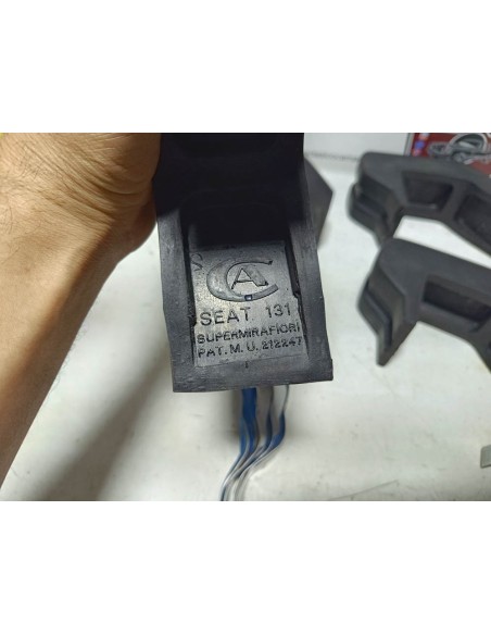 Juego 4 mascotas de paragolpes Seat 131 Supermirafiori