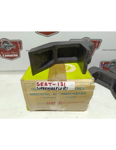 Juego 4 mascotas de paragolpes Seat 131 Supermirafiori