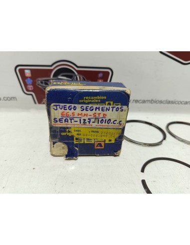 Juego de segmentos Seat 127 motor 1010cc STD 66,5 mm