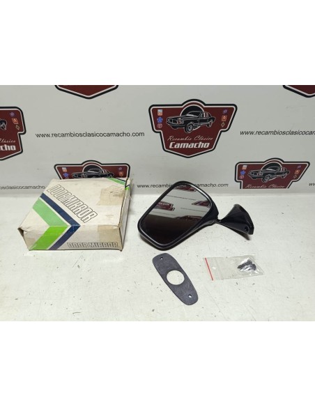 Espejo retrovisor izquierdo Seat 127 y panda (base metálica)