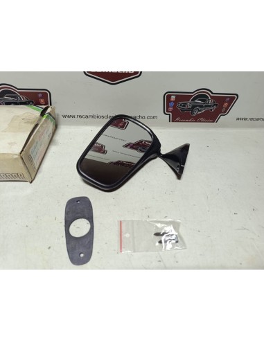 Espejo retrovisor izquierdo Seat 127 y panda (base metálica)