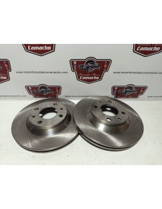 Pareja disco de freno delantero Seat Ibiza y Málaga (ventilados)