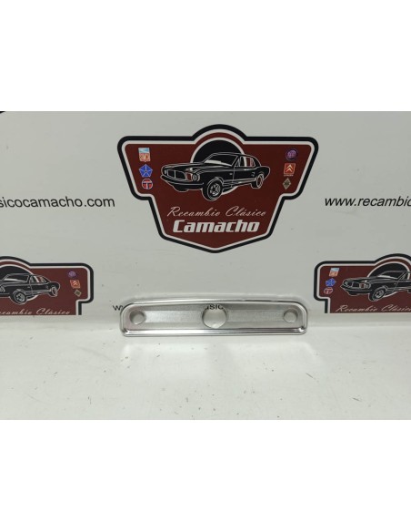 Embellecedor central de salpicadero Seat 600 (aluminio)
