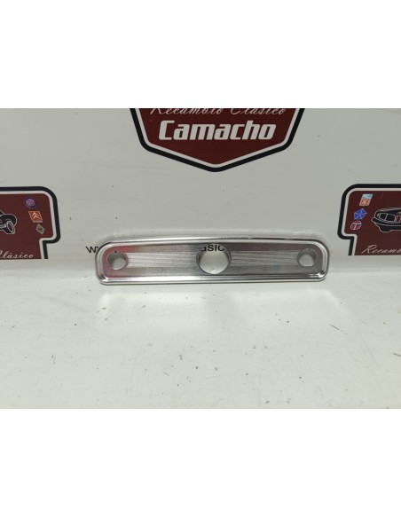 Embellecedor central de salpicadero Seat 600 (aluminio)