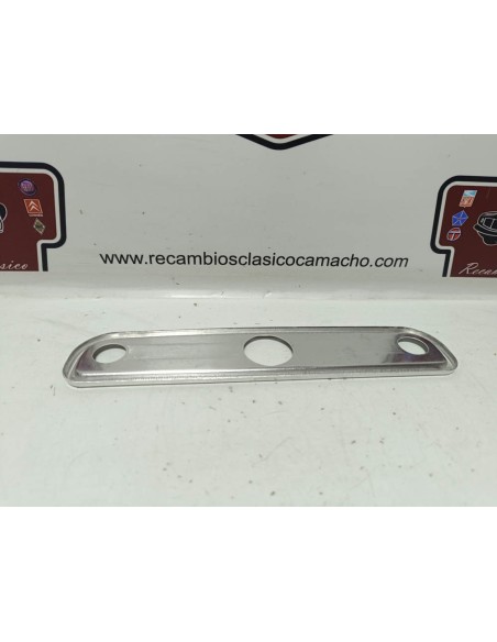 Embellecedor central de salpicadero Seat 600 (aluminio)