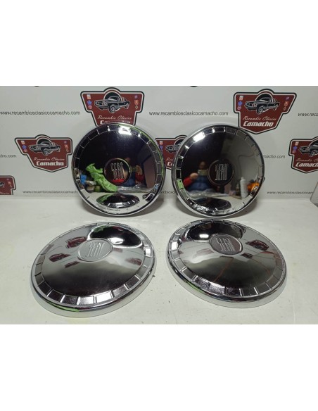 Juego tapacubos Seat 124 primera serie