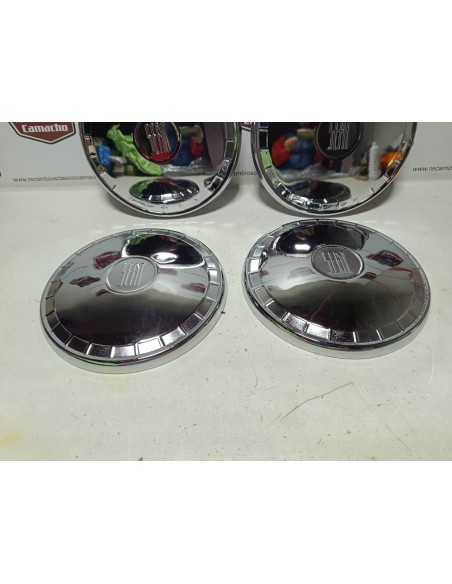 Juego tapacubos Seat 124 primera serie