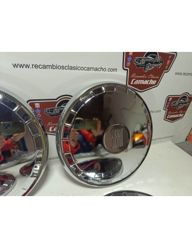 Juego tapacubos Seat 124 primera serie